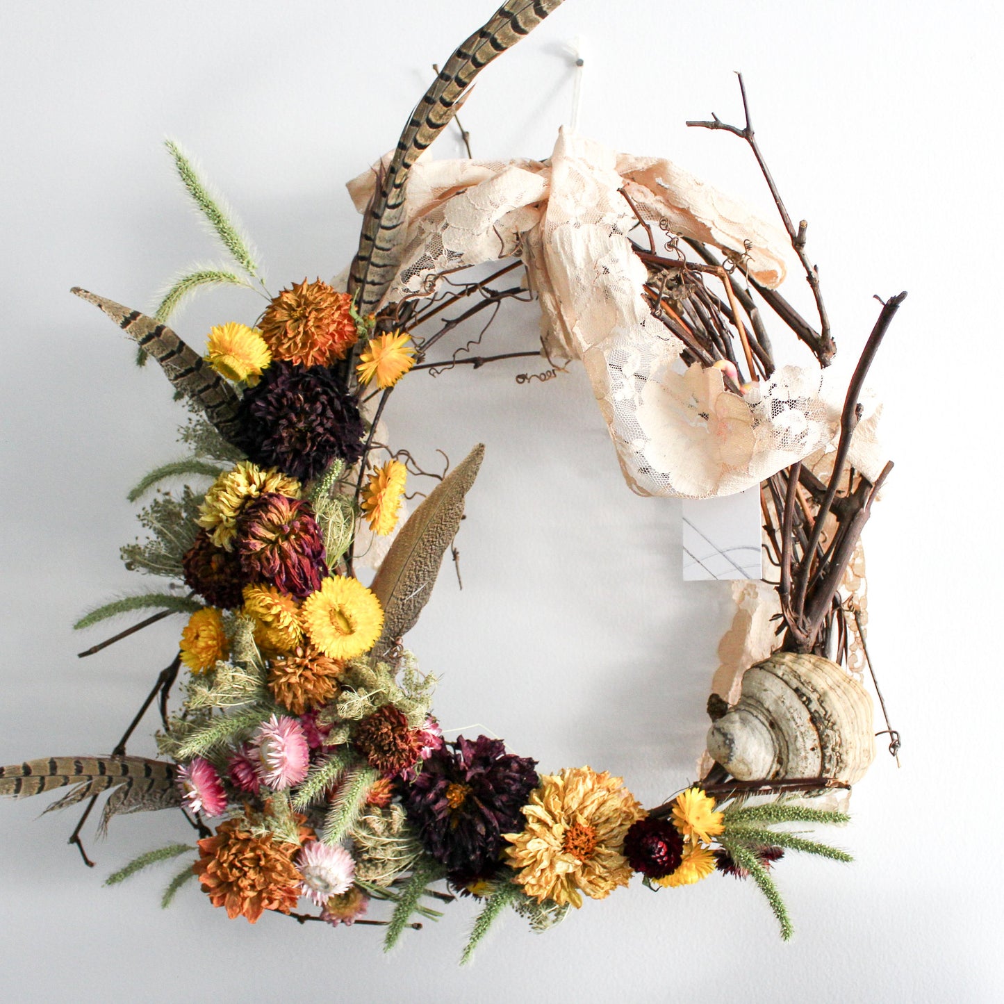 Dried Floral Wreath