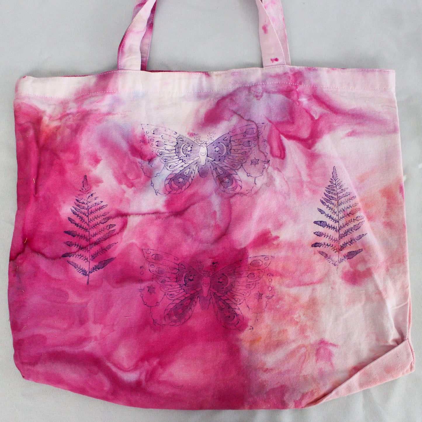 Hand-Dyed Tote Bag