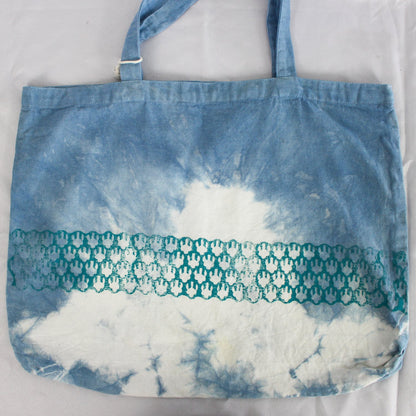 Hand-Dyed Tote Bag