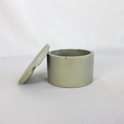 Concrete Salt Cellar