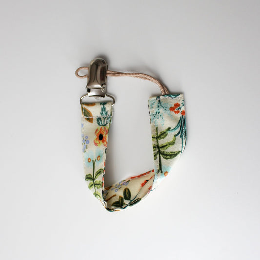 Fabric Pacifier Clip