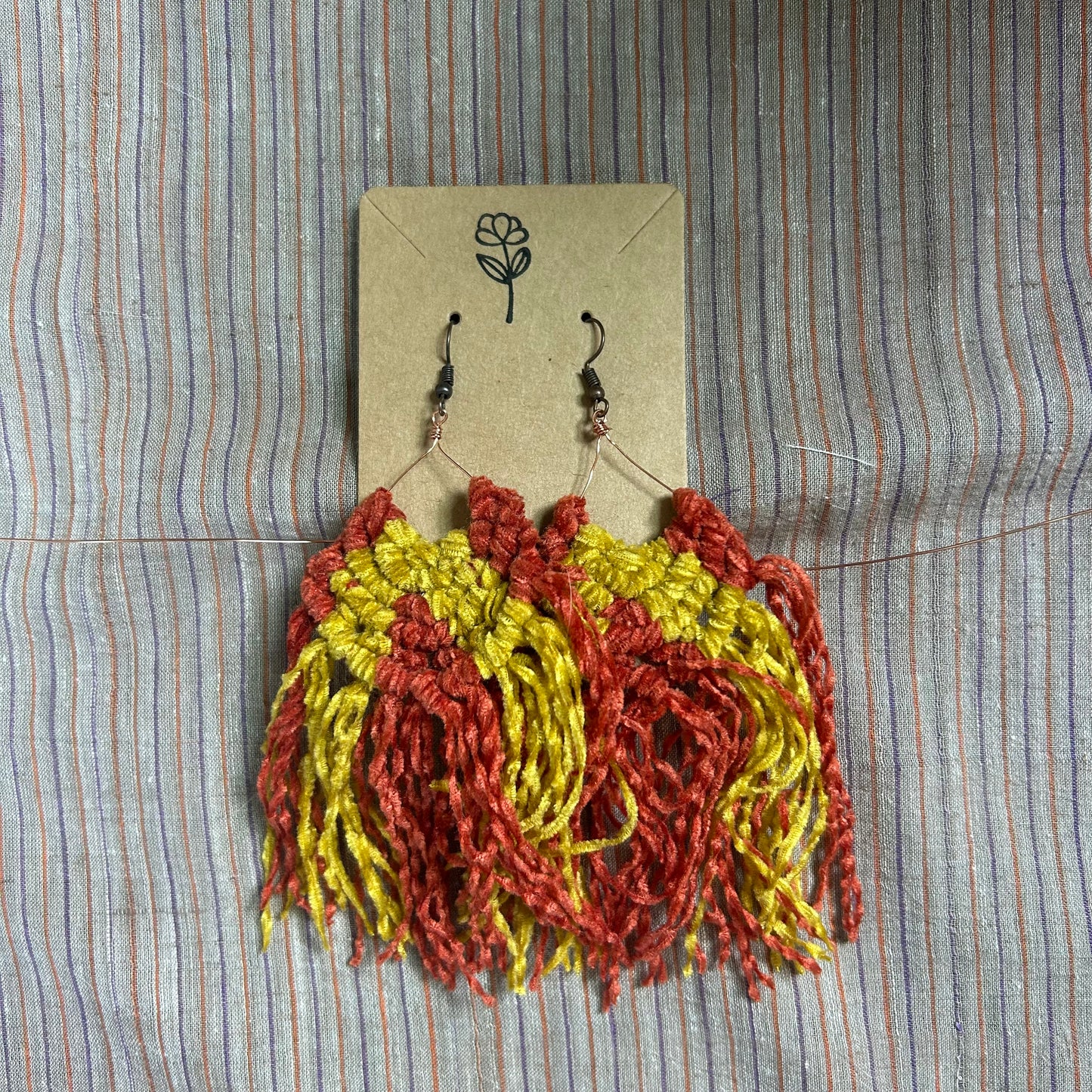 Handmade Macrame Earrings