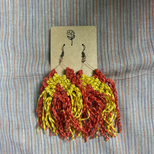 Handmade Macrame Earrings