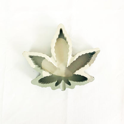 Concrete Canna Leaf Ashtray